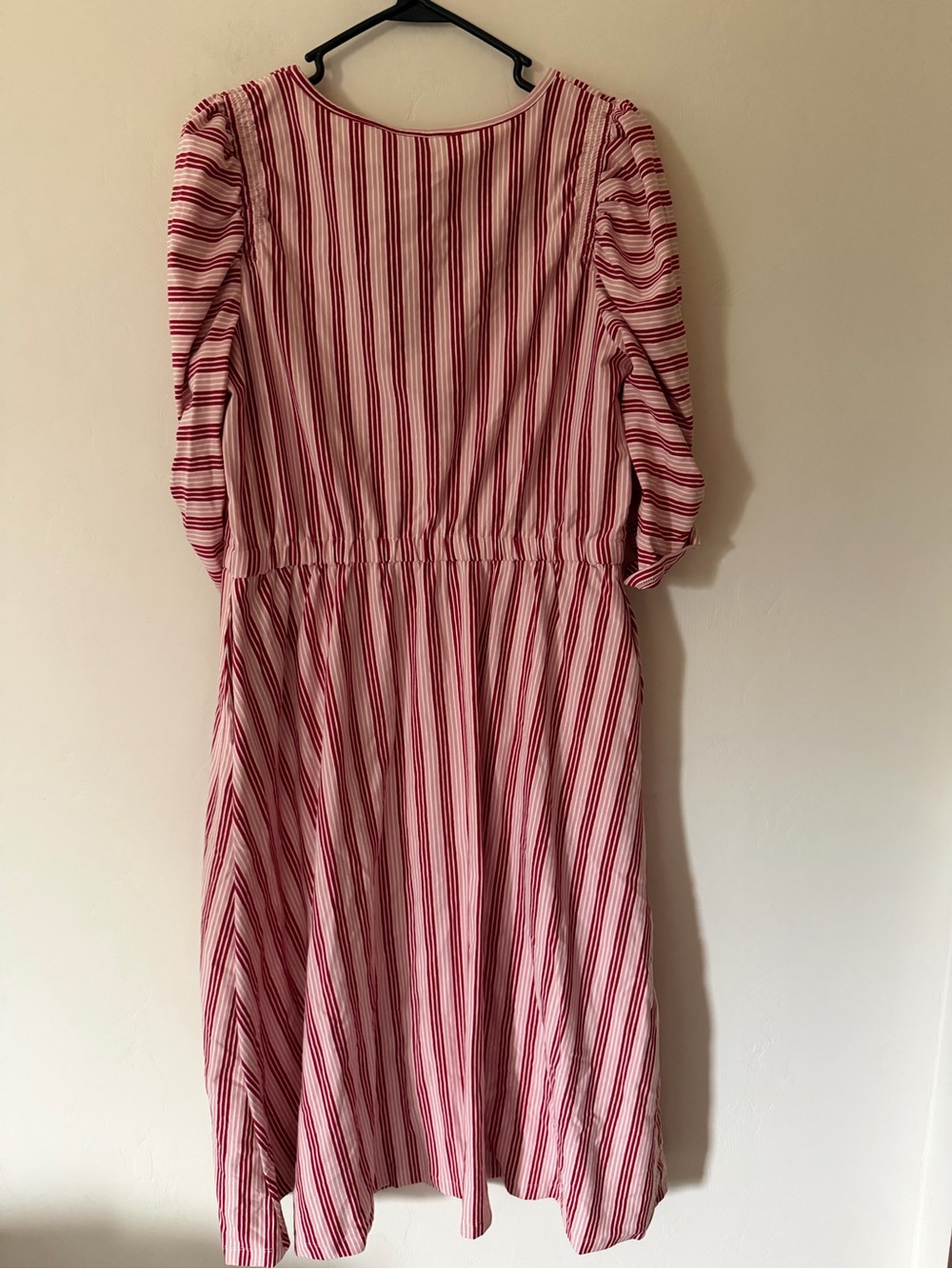 Matilda Jane Heart to Heart McIntosh Red Striped Knit Dress with Pockets - Picture 6 of 7